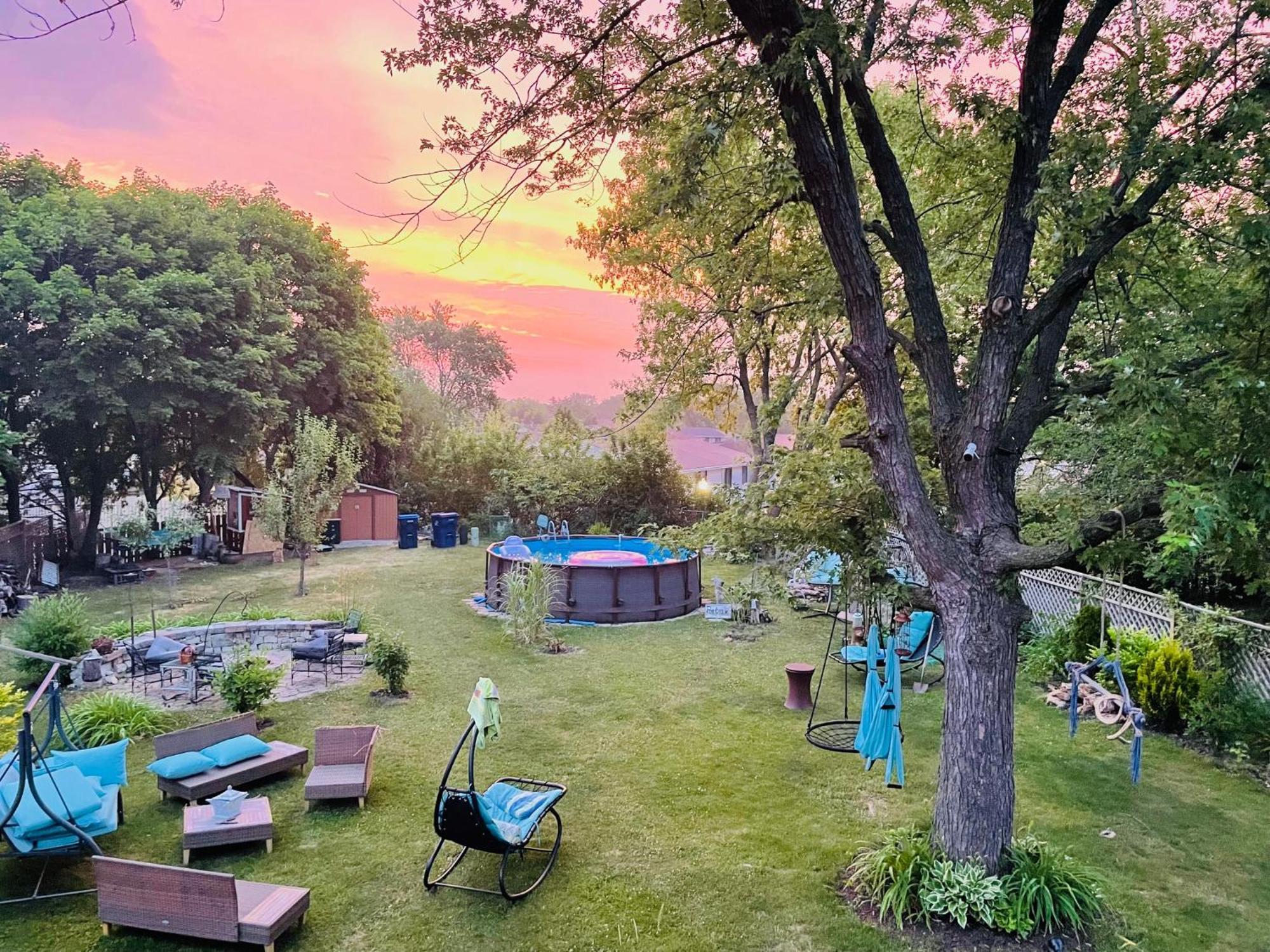 Schaumburg Paradise Oasis With A Secret Garden And Private Pool Buitenkant foto
